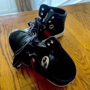 Gucci Sneakers .Super cute and cool high tops.